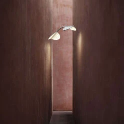 FLOS Almendra Arch LED Hanging Light, Short, White -Flos Sales Store 10000248 2