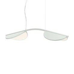 FLOS Almendra Arch LED Hanging Light, Short, White
