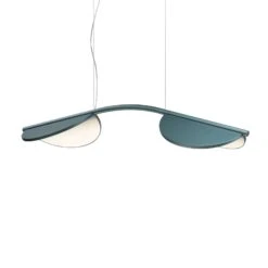 FLOS Almendra Arch LED Hanging Light, Short, Blue
