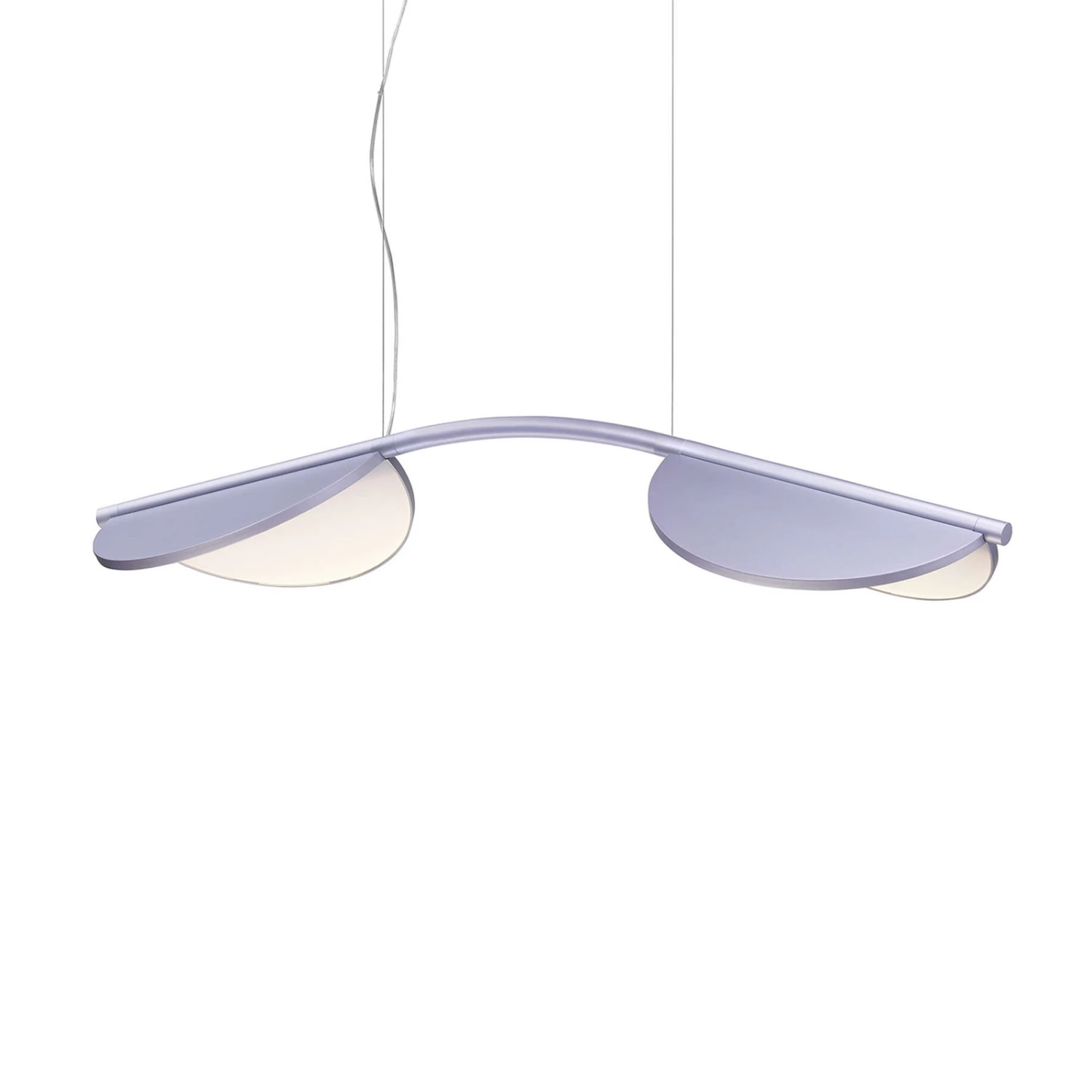 FLOS Almendra Arch LED Hanging Light, Short, Lilac 3 FLOS Almendra Arch LED Hanging Light, Short, Lilac