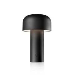 FLOS Bellhop Rechargeable LED Table Lamp, Black -Flos Sales Store 10008950 2