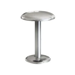 FLOS Gustave LED Table Lamp, Battery 927 Silver
