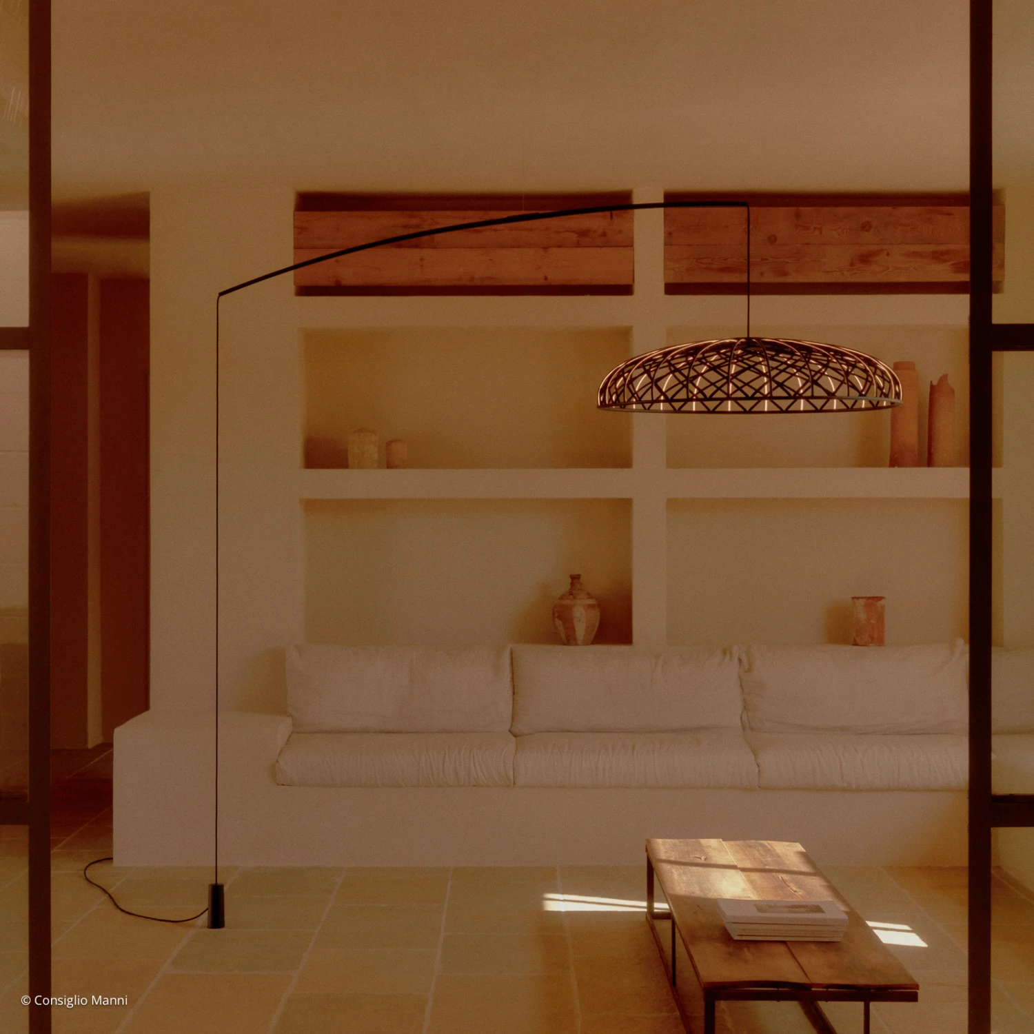 FLOS Skynest Motion LED Pendant Light, Anthracite 4 FLOS Skynest Motion LED Pendant Light, Anthracite - Image 2