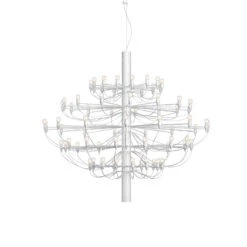 FLOS 2097/75 LED Chandelier, Clear, White
