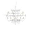 FLOS 2097/50 LED Chandelier, Clear, White 1 FLOS 2097/50 LED Chandelier, Clear, White -Flos Sales Store 10014169