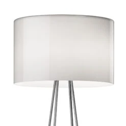 FLOS RAY F2 - Floor Lamp, Transparent Glass Shade