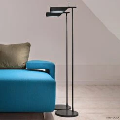 FLOS Tab LED Floor Lamp, Black -Flos Sales Store 3510059 5