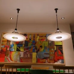 FLOS Frisbi Hanging Light With A White Disc -Flos Sales Store 3510073 4