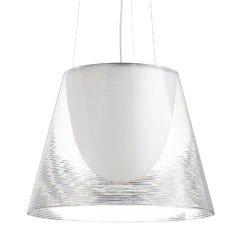 FLOS KTribe S2 Hanging Light, Transparent -Flos Sales Store 3510087 3