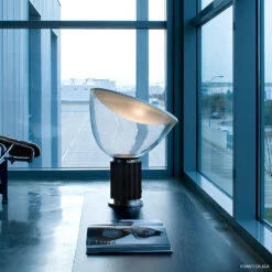 FLOS Taccia Table Lamp, Black -Flos Sales Store 3510109 3