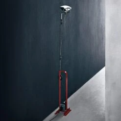 FLOS Toio - Industrial Design Floor Lamp, Red