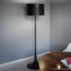 FLOS Spun Light F - Black Floor Lamp -Flos Sales Store 3510143 2