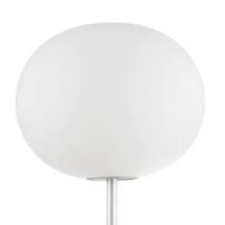FLOS Glo-Ball Floor 1 Floor Lamp, Matt Silver -Flos Sales Store 3510146 2
