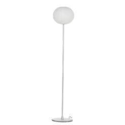 FLOS Glo-Ball Floor 2 Floor Lamp, Matt Silver -Flos Sales Store 3510147 5