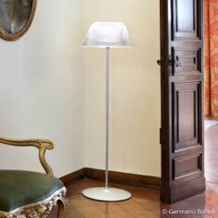 FLOS Romeo Moon - Floor Lamp With Riffled Shade -Flos Sales Store 3510149 2