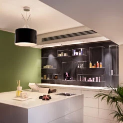 FLOS Ray S Hanging Light, Black -Flos Sales Store 3510161 4