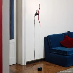 FLOS Parentesi - Standing Pendant Light, Red