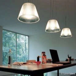 FLOS Romeo Moon S1 - Transparent Hanging Light -Flos Sales Store 3510174 3