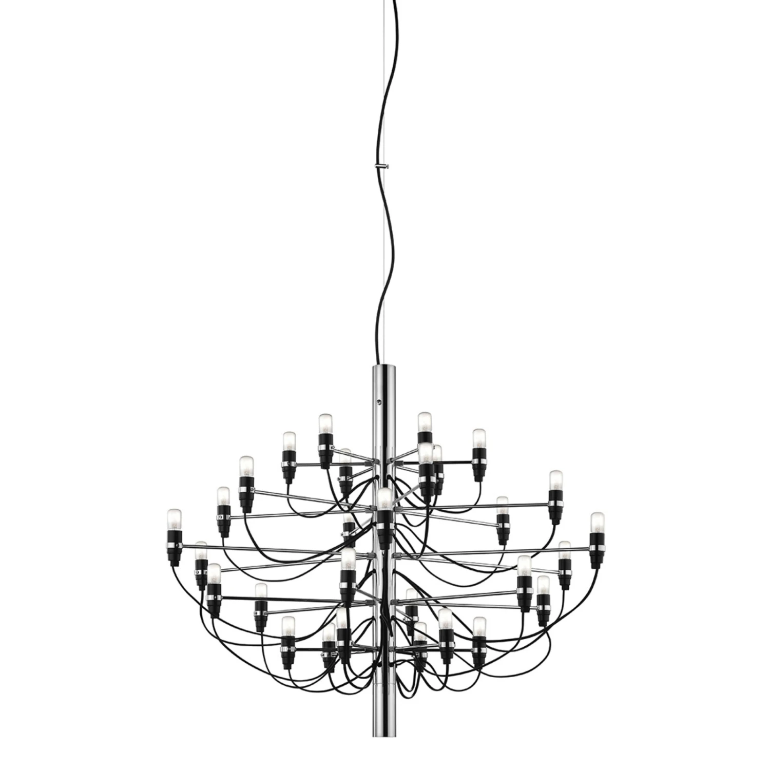 FLOS 2097 - Chandelier, 50-bulb, Chrome 6 FLOS 2097 - Chandelier, 50-bulb, Chrome - Image 4