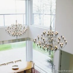 FLOS 2097 - Chandelier, 50-bulb, Chrome 13 FLOS 2097 - Chandelier, 50-bulb, Chrome -Flos Sales Store 3510180 5