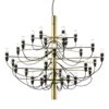 FLOS 2097 - Chandelier, 50-bulb, Brass -Flos Sales Store 3510181