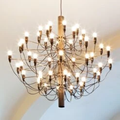 FLOS 2097 - Chandelier, 50-bulb, Brass 8 FLOS 2097 - Chandelier, 50-bulb, Brass -Flos Sales Store 3510181 2