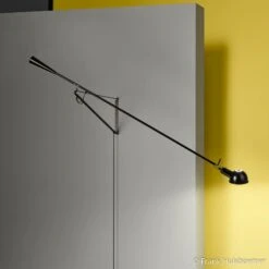 FLOS 265 Steel Wall Light, Black -Flos Sales Store 3510202 4