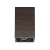 FLOS Compass Box S - Wenge-tone Ceiling Light
