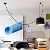 FLOS AIM LED Designer Pendant Light, Black -Flos Sales Store 3510271