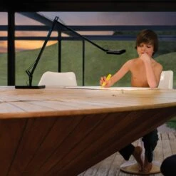 FLOS Kelvin LED Table Lamp In Anthracite -Flos Sales Store 3510281 3