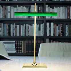 FLOS Goldman - Table Lamp With USB, Green