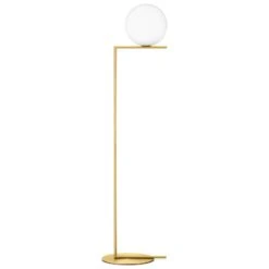 FLOS IC F2 Floor Lamp, Brushed Brass -Flos Sales Store 3510298 6