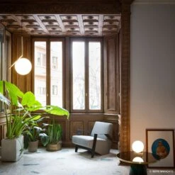 FLOS IC S2 Designer Pendant Light, Brass -Flos Sales Store 3510300 3