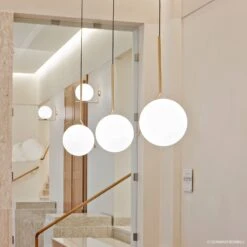 FLOS IC S2 Designer Pendant Light, Brass -Flos Sales Store 3510300 4