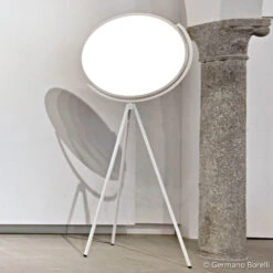 FLOS Superloon, White Designer Floor Lamp With LED