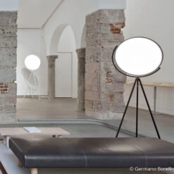 FLOS Superloon - Black LED Designer Floor Lamp -Flos Sales Store 3510358 2