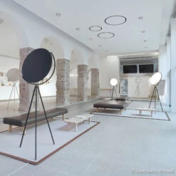 FLOS Superloon - Black LED Designer Floor Lamp -Flos Sales Store 3510358 3