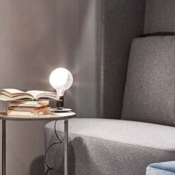 FLOS Lampadina LED Table Lamp, Black -Flos Sales Store 3510368 2