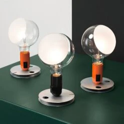 FLOS Lampadina LED Table Lamp, Black -Flos Sales Store 3510368 5