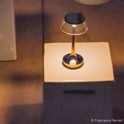 Flos Bon Jour Unplugged LED Table Lamp, Copper -Flos Sales Store 3510380 7