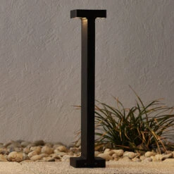 FLOS Casting T 100 - LED Pedestal Lamp 50 Cm Brown