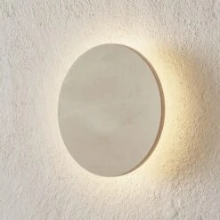 FLOS Camouflage 240 - LED Outdoor Wall Lamp Stone