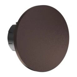 FLOS Camouflage 140 LED Recessed Wall Lamp Brown