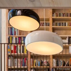 FLOS Smithfield S LED Hanging Light, White -Flos Sales Store 3510471 3