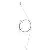 FLOS Wirering White LED Wall Light, Ring Grey -Flos Sales Store 3510498