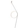 FLOS Wirering Grey LED Wall Light, Ring Magenta -Flos Sales Store 3510500
