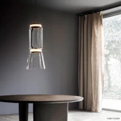 FLOS Noctambule Hanging Light 1 Low Cylinder, Cone -Flos Sales Store 3510536 2