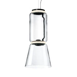 FLOS Noctambule Hanging Light 1 Low Cylinder, Cone -Flos Sales Store 3510536 3