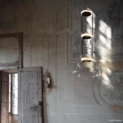 FLOS Noctambule Hanging Light 2 Low Cylinders Bowl -Flos Sales Store 3510541 2