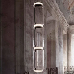 FLOS Noctambule LED Hanging Light 3 High Cylinders -Flos Sales Store 3510548 2